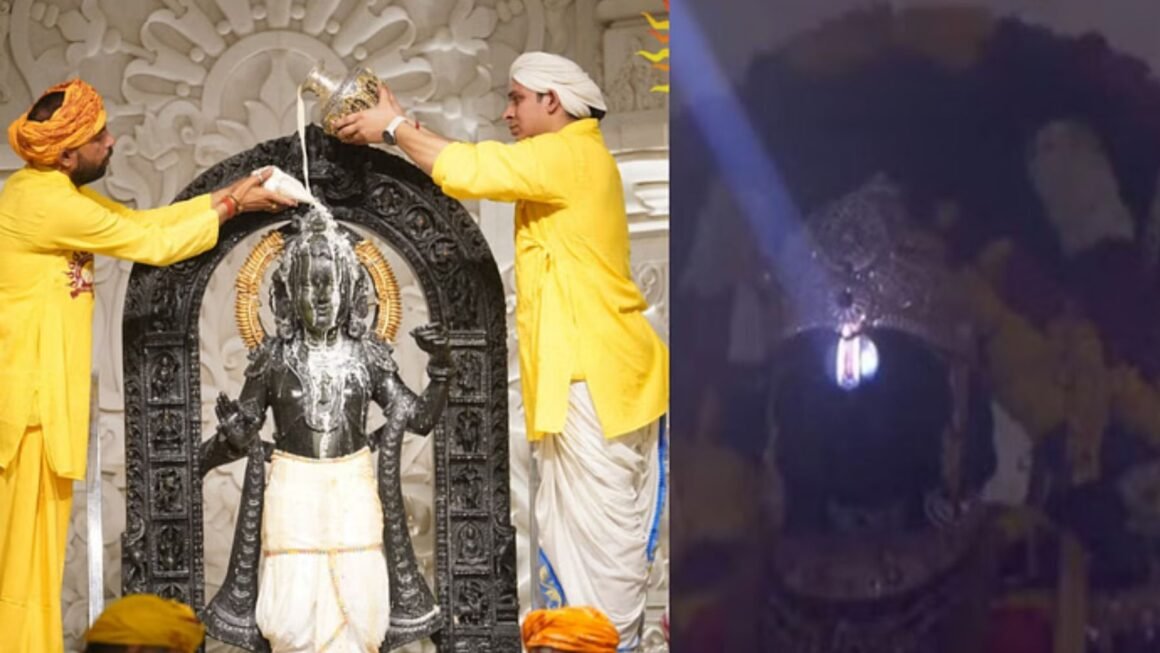 राम मंदिर में अभूतपूर्व भव्यता के साथ मना श्रीराम जन्मोत्सव, ISRO और IIT वैज्ञानिकों की मदद से हुआ सूर्य तिलक