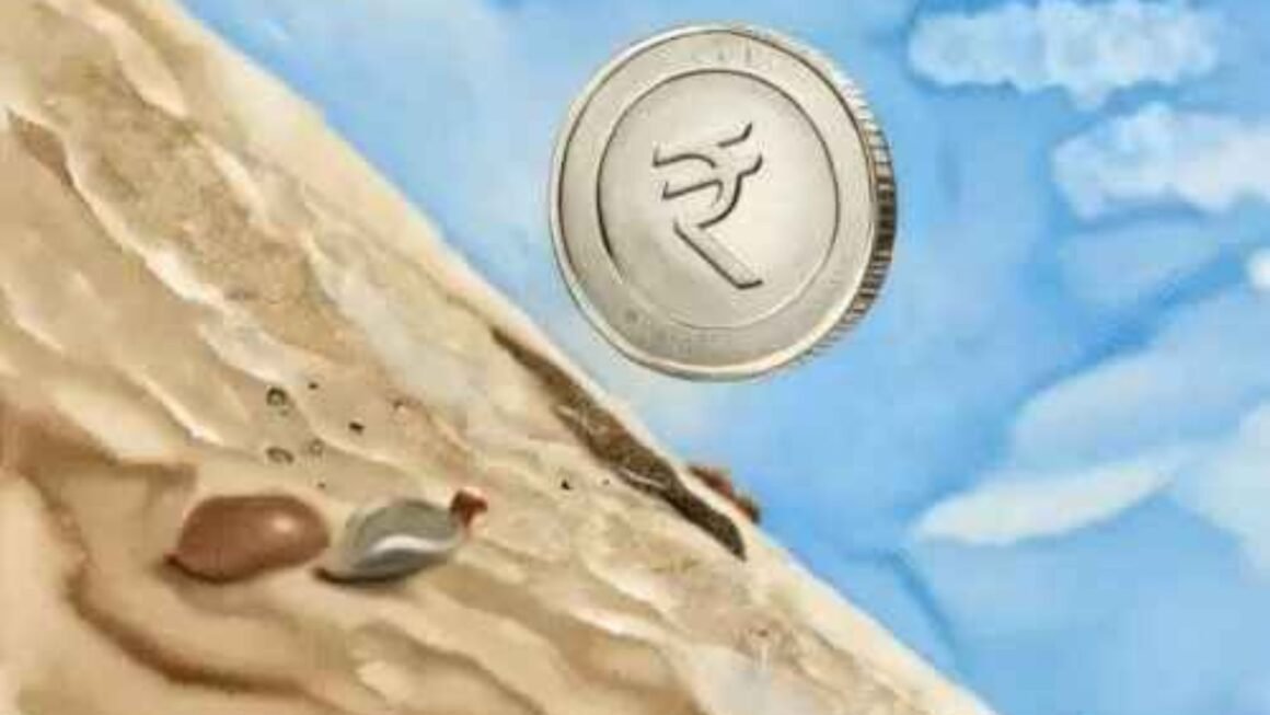 रुपया डॉलर के मुकाबले 92 के करीब पहुंचा: विदेशी निवेशकों की भारी बिकवाली से रिकॉर्ड निचले स्तर पर भारतीय करेंसी