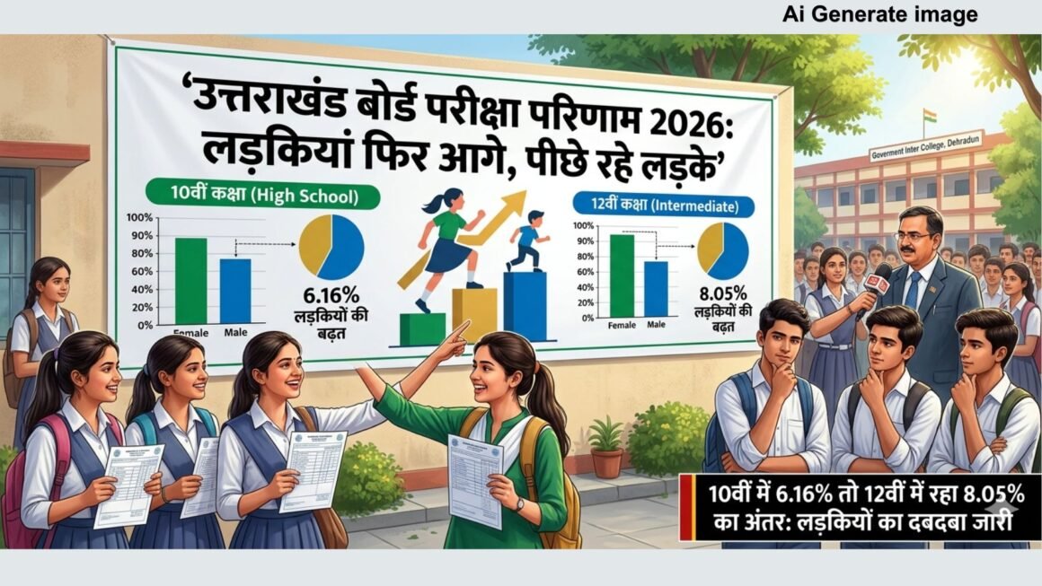 UK Board Result 2026 OUT: बेटियों का जलवा बरकरार, लड़के फिर पीछे! 10वीं-12वीं में चौंकाने वाला अंतर