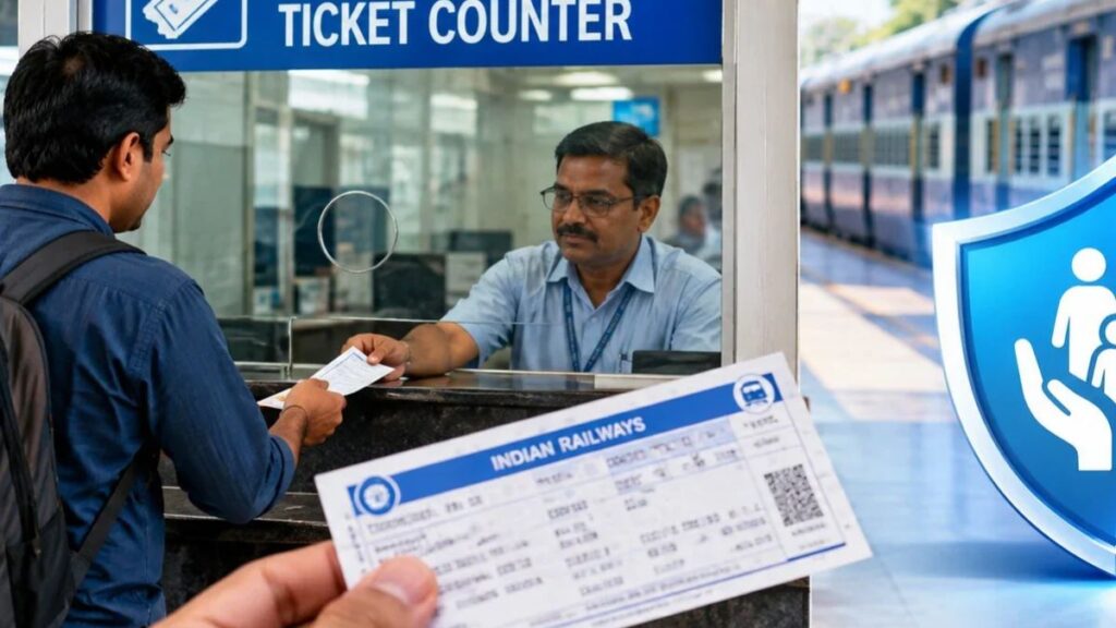 रेलवे यात्रियों के लिए बड़ा बदलाव! 27 अक्टूबर से काउंटर टिकट पर भी मिलेगा इंश्योरेंस, सुप्रीम कोर्ट ने रेलवे बोर्ड को दी सख्त चेतावनी
